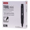 Маркер перманентный ( 2 мм) Hatber 92503 Tool черный