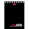 Блокнот на спирали 40 л. A7 "Хатбер" "Inside"