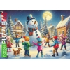 Пазлы  160 элементов (220x330 мм) Хатбер Зимние каникулы