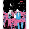 Тетрадь на спирали 80 л.A5 клетка Хатбер Дотянуться до небес (лак)